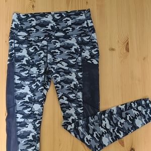 Blue Camo Fabletics leggings